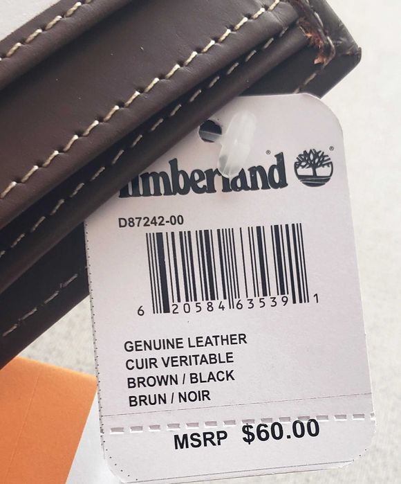 Нов, мъжки портфейл Timberland