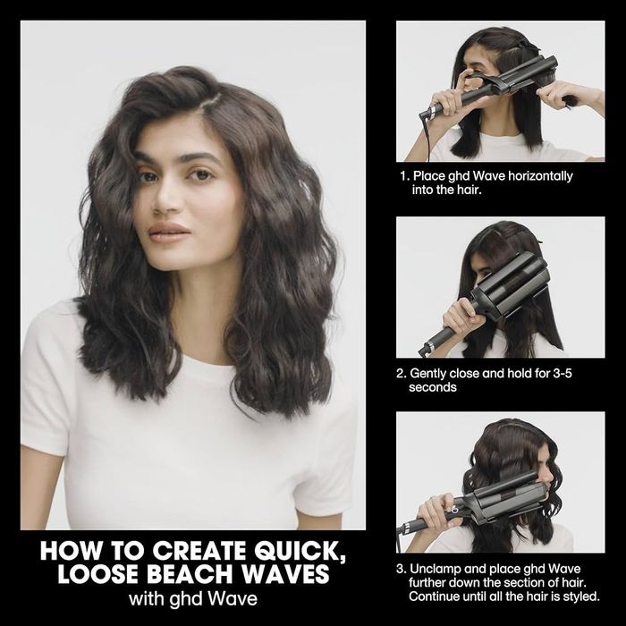 Ретро преса GHD wave triple barrel waver.
