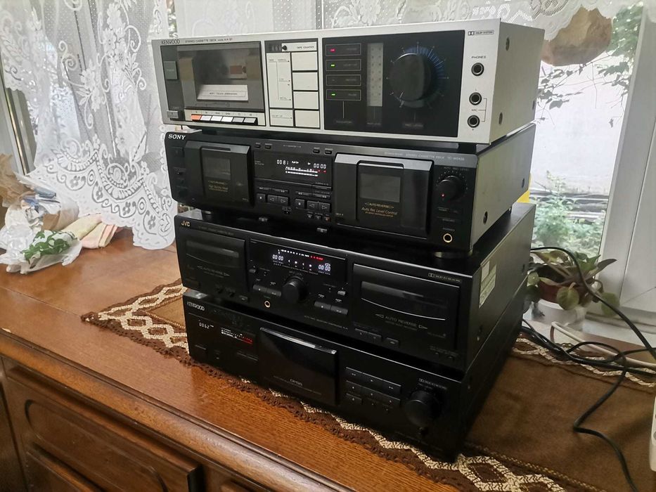 Deck JVC, Sony, Kenwood