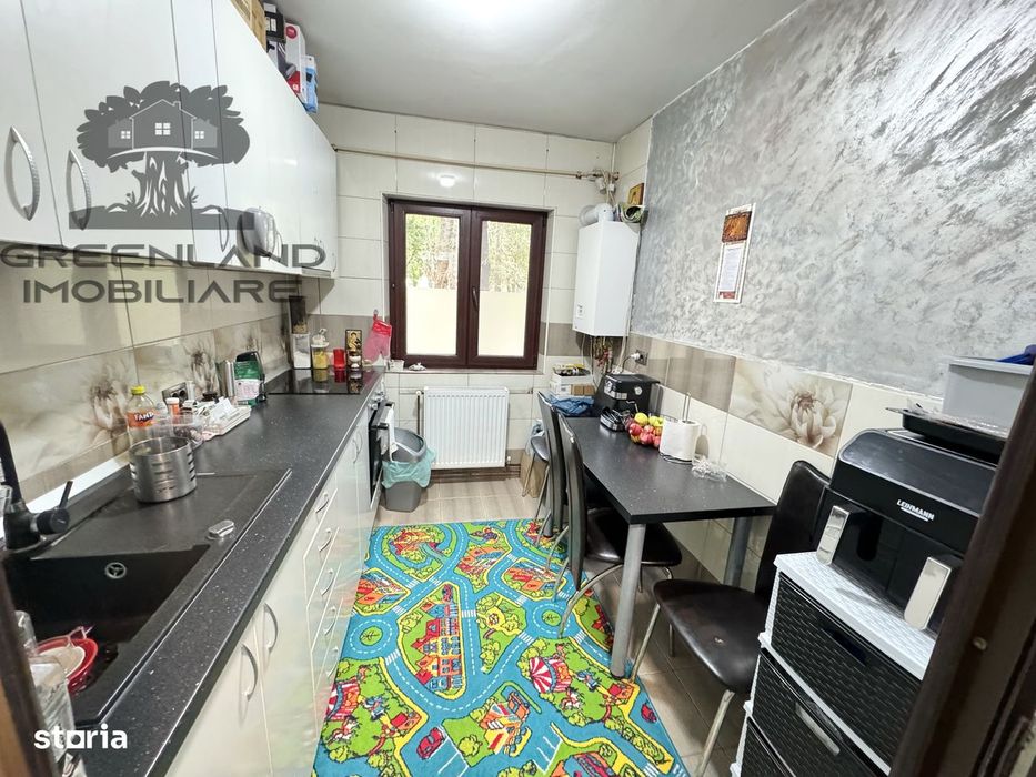 3 Camere 67mp, fara risc, centrala noua, mobilat utilat, Podu Ros
