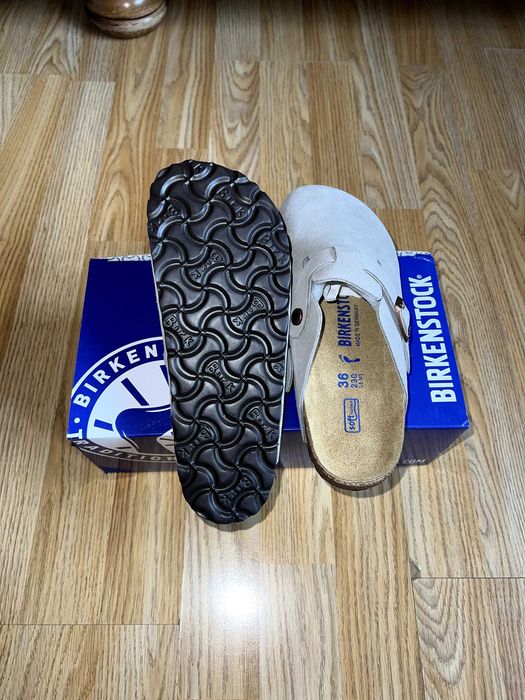 Birkenstock / Suède-Boston / 36 / Gri