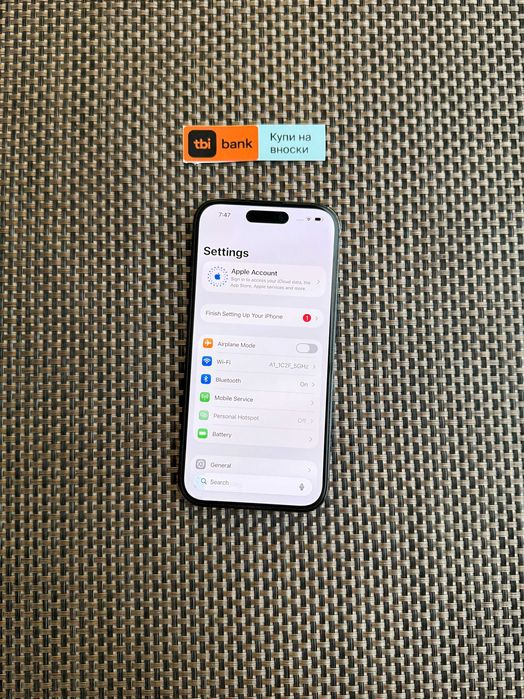 100% Батерия! iPhone 14 Pro Лизинг от 15€/мес Space Black 128GB черен
