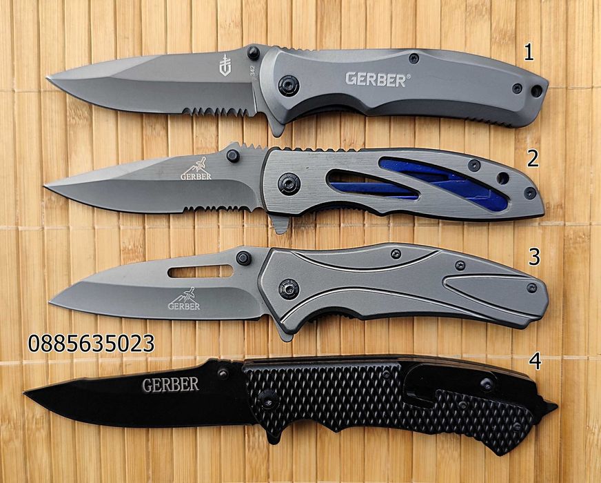 Сгъваем нож Gerber / 4 модела /