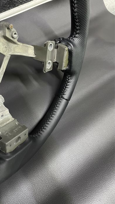 Перетяжка руля под завод