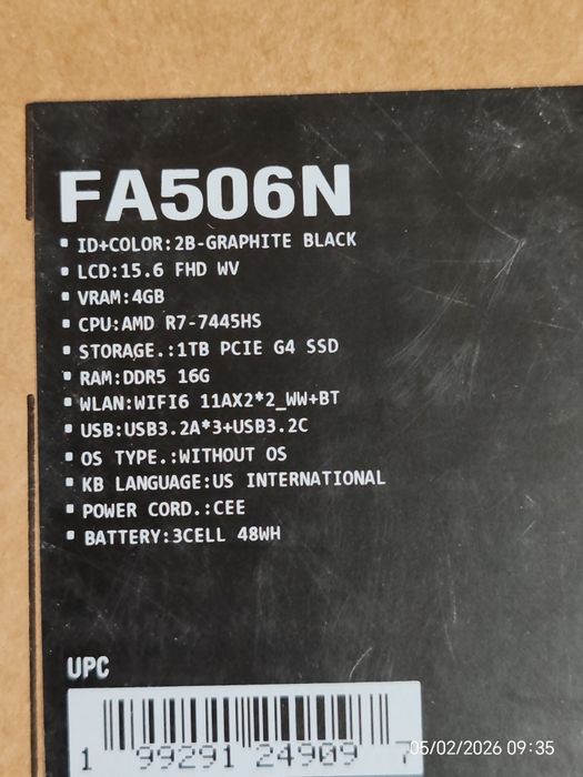 Laptop Gaming Asus TUF A 15