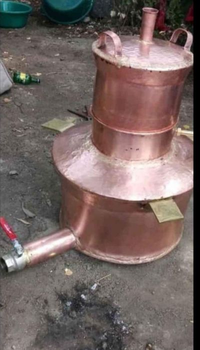 Vând cazane de țuică din cupru alimentar