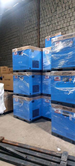 7,5 квт комплект винтовой компрессор арзон 1000Л ресивер осушитель фи