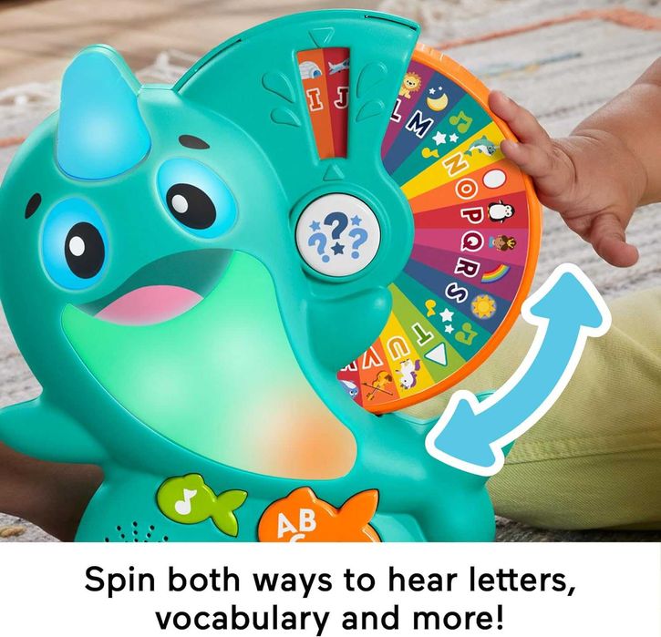 Интерактивна играчка Въртящо колело светеща рибка Fisher Price