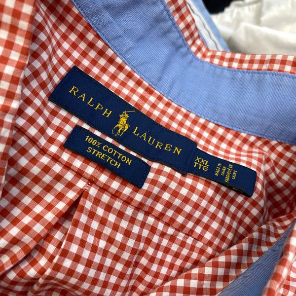 Карирана мъжка риза RALPH LAUREN | 2XL
