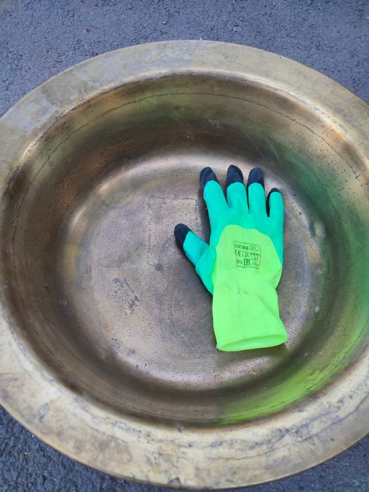 Латунный таз  Советский.