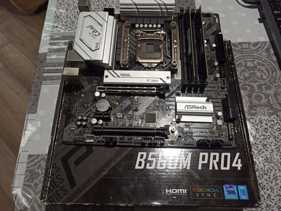 Материнская плата asrok b560m pro4