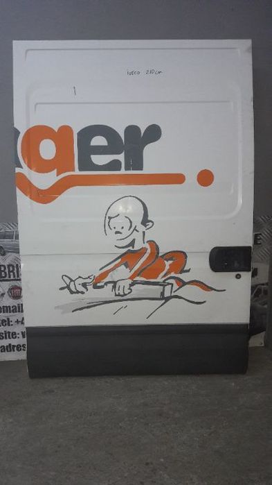 Usa Culisanta model inaltat cu tabla pentru Iveco Daily Euro 4 (2006-2