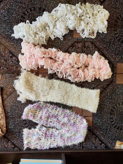 Ръчно плетени шалове