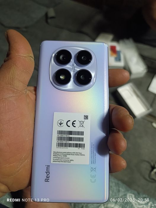 Redmi note 14 pro  12/512 holati ideal