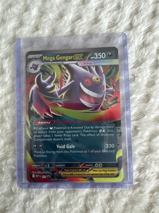 Carte Pokemon Mega Gengar ex 073 Mega Evolution Promo