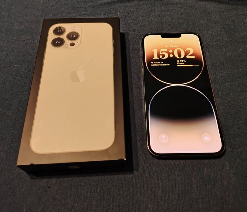 iphone 13 pro max gold second hand si noi de vanzare • Anunturi