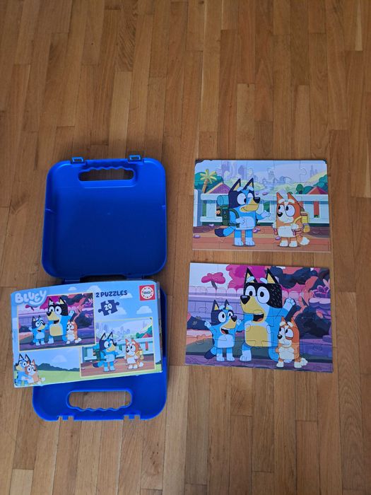 Робот Learning resources и няколко пъзела