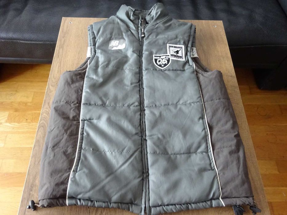 NEW BALANCE Geaca Jacheta Sacou Vesta cu Gluga a Intoarce Gri M