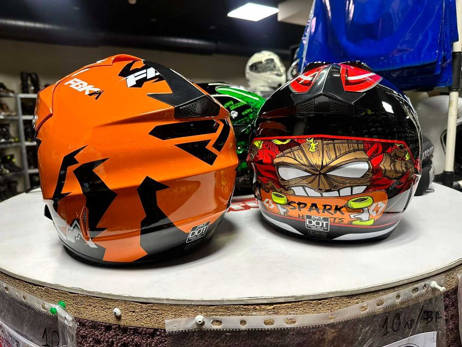 Детска крос каска мото вело мотокрос