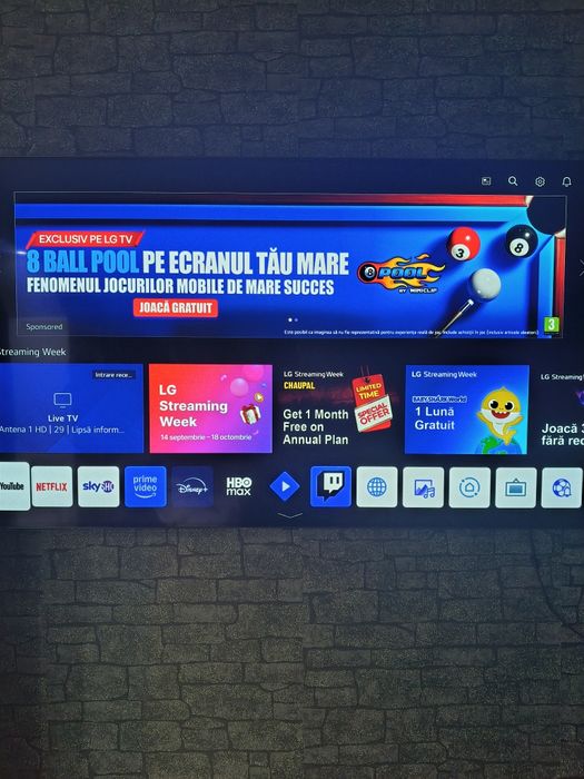 Tv lg oled 139 cm