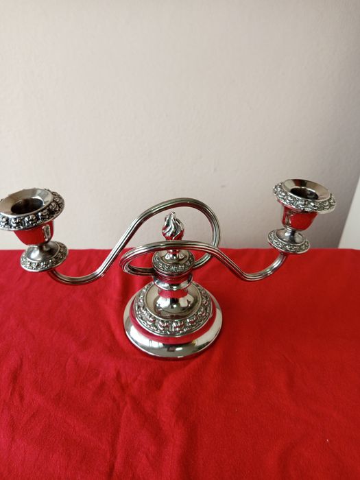 Красив посребрен маркиран английски сврщник