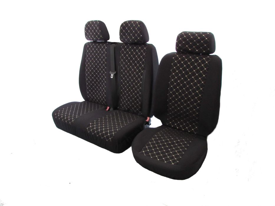 Калъфи за седалки 2+1 за Форд Транзит Къстъм Ford Transit Custom 2015+