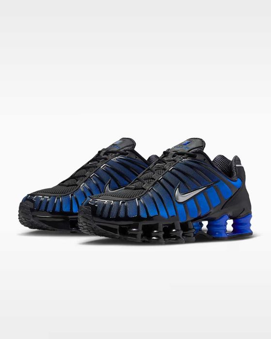 Nike Shox TL Black and Blue