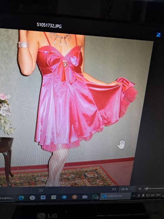 Красивое вечернее платье