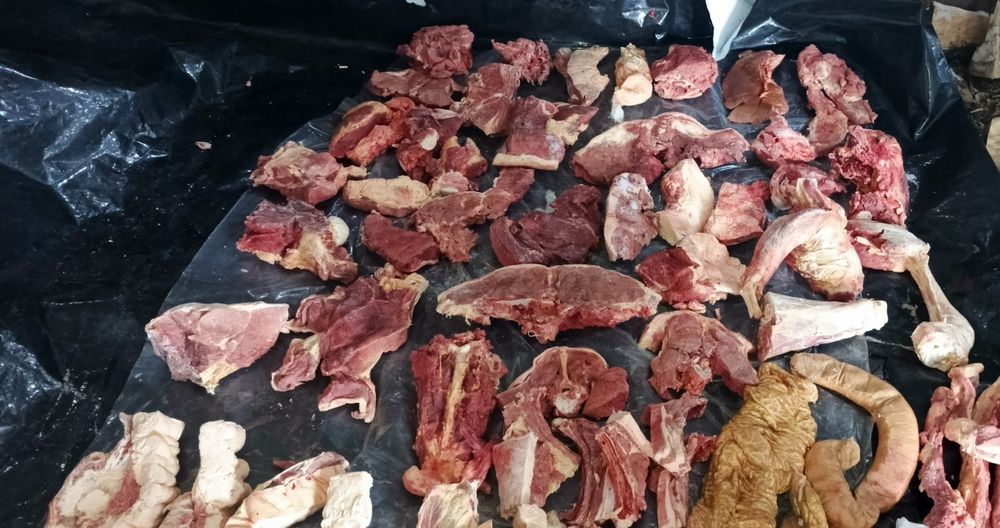 Продам 1 ляжку конины.