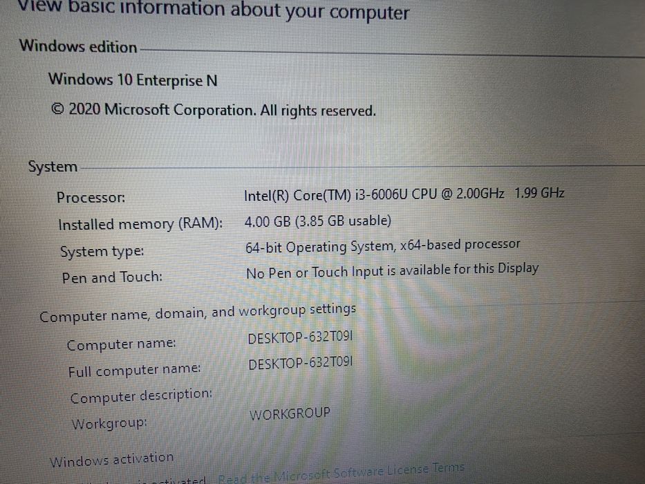 Vand Laptop ASUS X541U I3