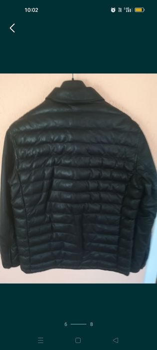 Geacă nouă Massimo Dutti L piele naturala bărbați