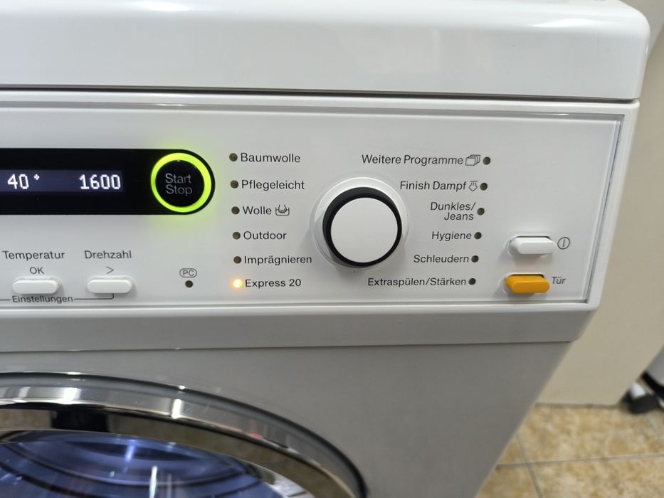 Пералня Miele W 5877 WPS - 8кг. 1600об. Лимитирана серия с пара .
