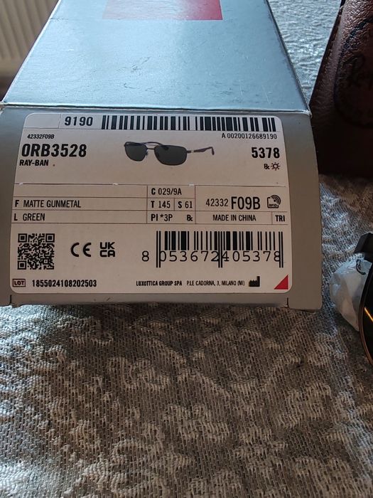 Ochelari de soare Ray Ban Matte