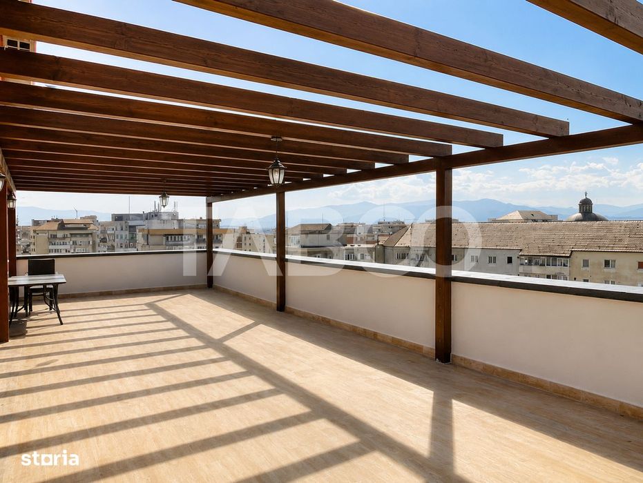 Penthouse cu 4 camere parcare subterana si 80 mp terasa Mihai Viteazul