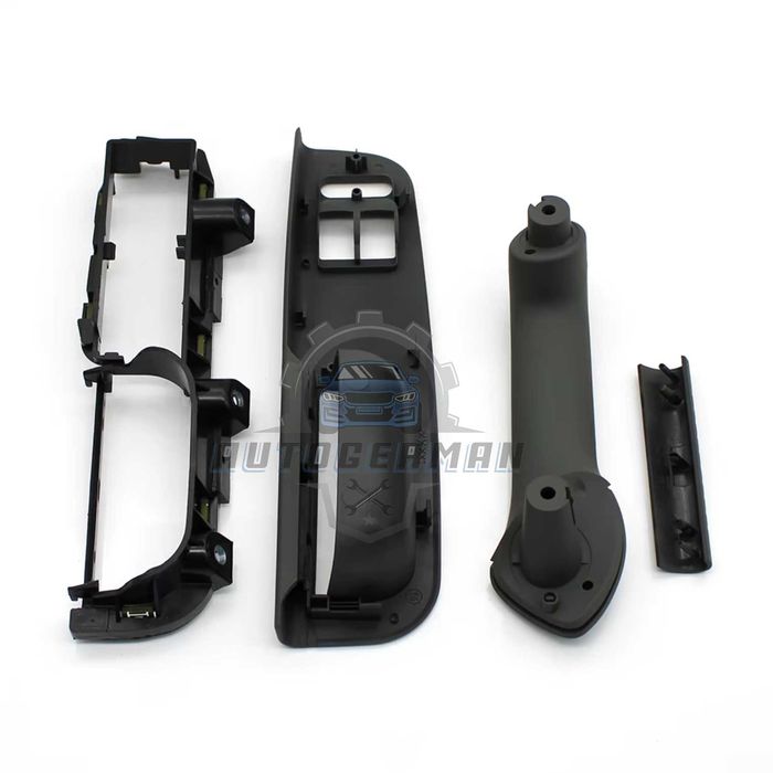 Комплект за Golf 4 панел с 2 ел стъкла основа предна дясна дръжка нови