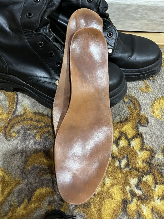 Берцы натуральная кожа