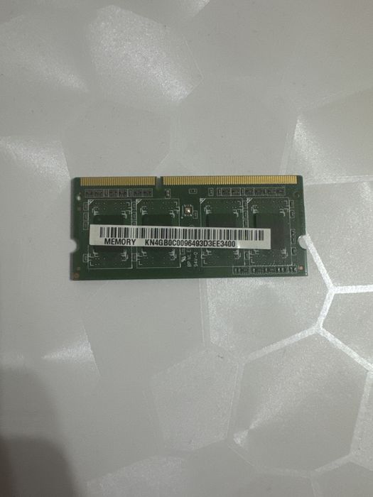 Оперативная память, Ноутбук