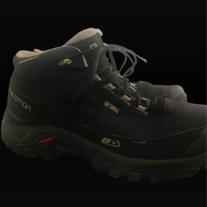 Ghete Salomon pentru drumetii Shelter, Negru, 10