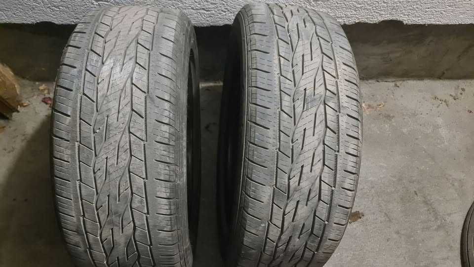 SUV летни гуми 2 броя Goodyear и 2 броя Continental