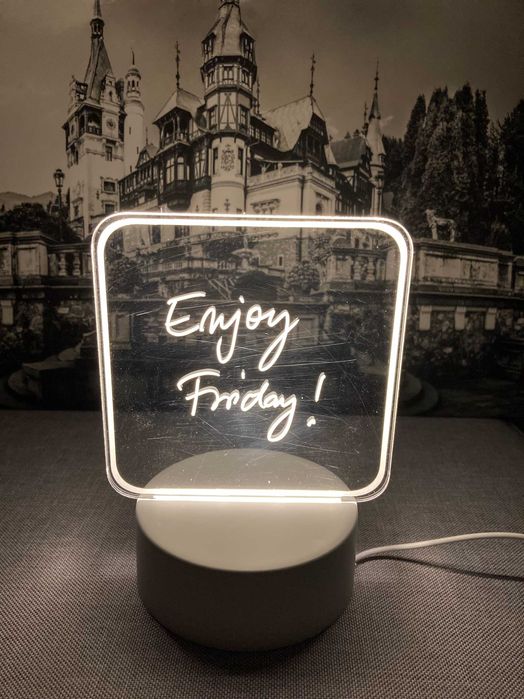 Lampa decorativa 3D LED