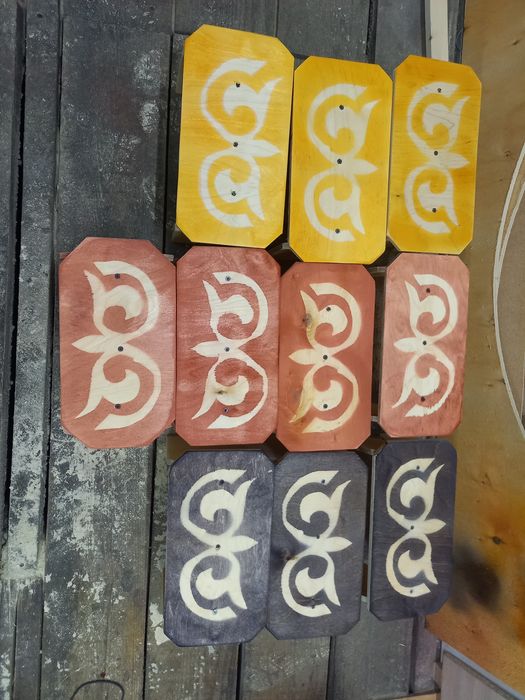 Қазақтың жинамалы дөңгелек үстелі