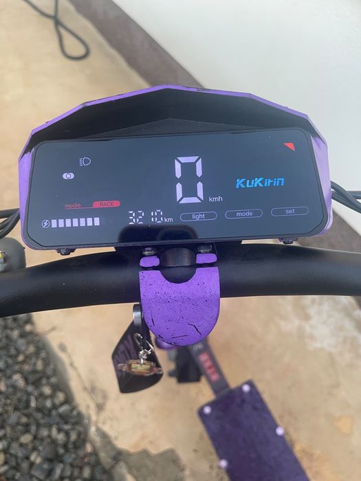 KuKirin G2 – Electrică, Full Purple/Negru, Aspect Custom