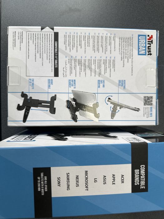 Suport tetiera auto pentru tableta intre 7 si 11 inch