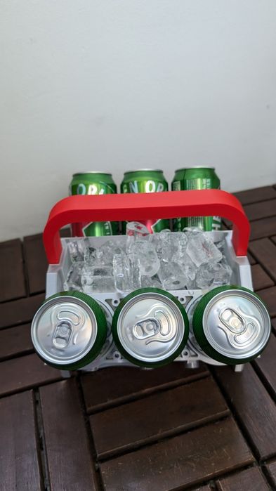 Охладител за кенчета Двигател