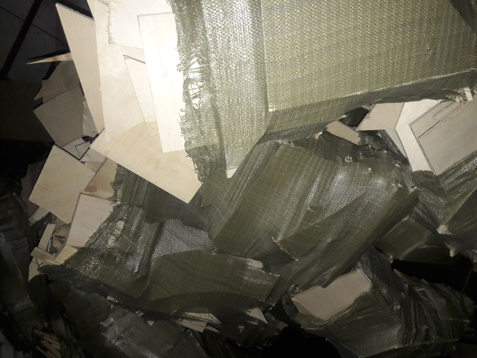 дрова обрезки фанера 500