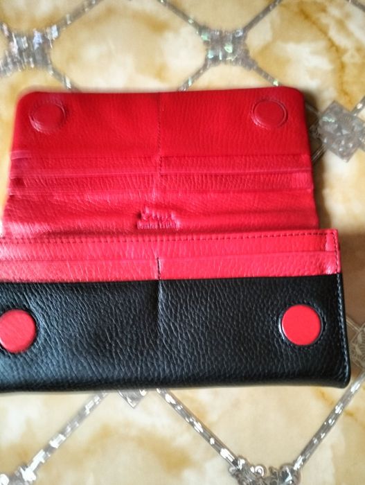 Кошелёк жен. натуральная кожа