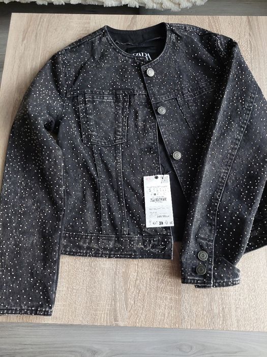Geaca de blugi cu pietre