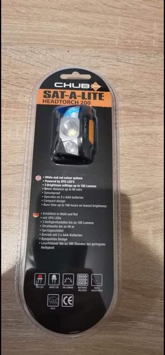 Челник Chub sat-a-lite headtorch 200 и  170