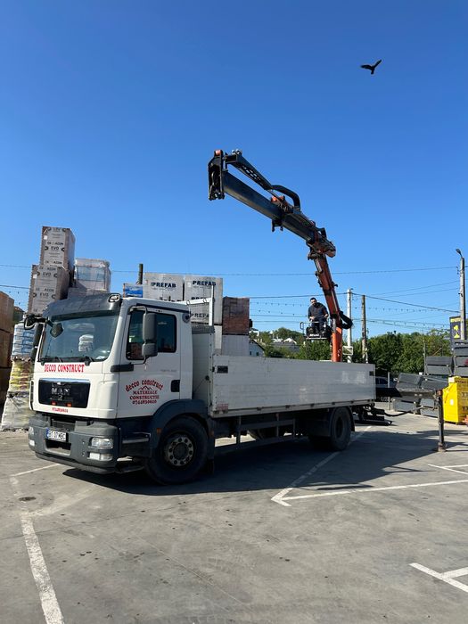 Camion cu macara MAN