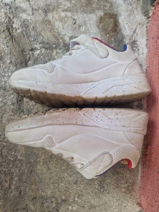 Детски бели кецове Skechers и Хари потър